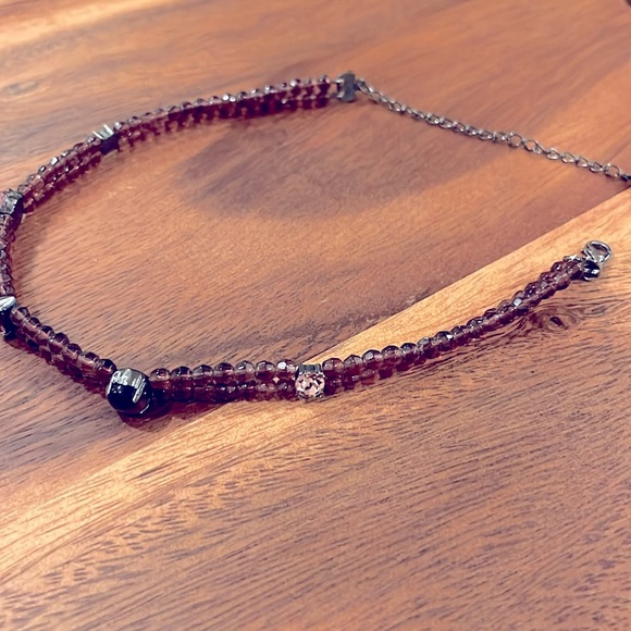 Artisan Purple Choker - Adjustable Extension - Picture 4 of 7